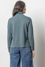 Load image into Gallery viewer, Lilla P Relaxed Turtleneck Sweater