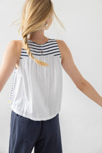 Load image into Gallery viewer, Lilla P Mixed Media Tank