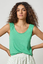 Load image into Gallery viewer, Lilla P Shirred Strap Tank
