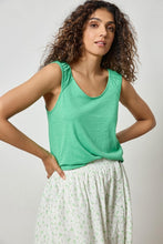Load image into Gallery viewer, Lilla P Shirred Strap Tank