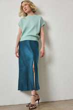 Load image into Gallery viewer, Lilla P Banded Bottom Wedge Sweater