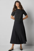 Load image into Gallery viewer, Lilla P Flared Knit Skirt