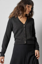 Load image into Gallery viewer, Lilla P V Neck Sparkle Cardigan