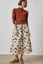 Load image into Gallery viewer, Lilla P Elastic Waist Paneled Skirt