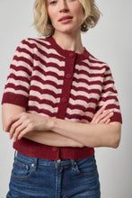 Load image into Gallery viewer, Lilla P Short Sleeve Crewneck Cardigan