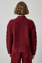 Load image into Gallery viewer, Lilla P Relaxed Cable Knit Sweater