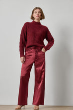 Load image into Gallery viewer, Lilla P Relaxed Cable Knit Sweater