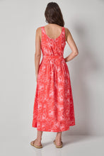 Load image into Gallery viewer, Lilla P Poplin Maxi Yoke Dress