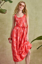 Load image into Gallery viewer, Lilla P Poplin Maxi Yoke Dress