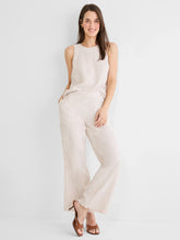 Load image into Gallery viewer, Nic + Zoe Pinstripe Gauze Wide Leg Pant