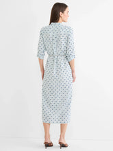 Load image into Gallery viewer, Nic + Zoe Clipped Dot Liana Shirt Dress