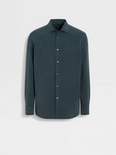 Load image into Gallery viewer, Zegna Pure Silk Long Sleeve Shirt