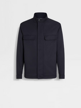 Load image into Gallery viewer, Zegna Solid Microfiber Polyester Short Field Jacket