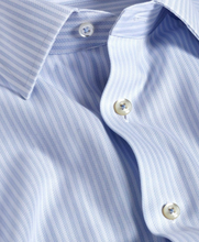 Load image into Gallery viewer, David Donahue Herringbone Stripe Dress Shirt