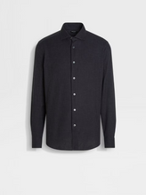 Load image into Gallery viewer, Zegna Check Cashco Long Sleeves Shirt