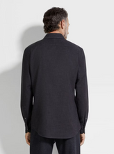 Load image into Gallery viewer, Zegna Check Cashco Long Sleeves Shirt