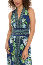 Load image into Gallery viewer, London Times Floral Print Maxi Dress