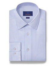 Load image into Gallery viewer, David Donahue Houndstooth Dress Shirt