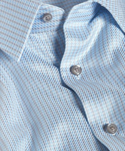 Load image into Gallery viewer, David Donahue Mini Check Dress Shirt