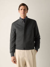 Load image into Gallery viewer, Zegna Multimelange Oasi Cashmere Elements Bomber