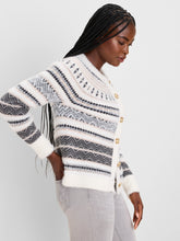 Load image into Gallery viewer, Nic + Zoe Fair Isle Stripe Cardigan