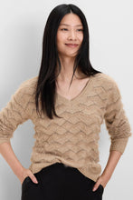 Load image into Gallery viewer, Nic + Zoe Deco Scallop Sweater