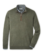 Load image into Gallery viewer, Peter Millar Autumn Crest Suede Trim Quarter-Zip