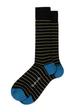 Load image into Gallery viewer, Pantherella Downe Fine Stripe Socks