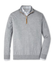 Load image into Gallery viewer, Peter Millar Autumn Crest Suede Trim Quarter-Zip