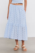 Load image into Gallery viewer, Velvet Amelia Cotton Eyelet Skirt