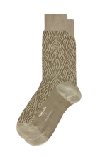 Load image into Gallery viewer, Pantherella Kasuri Jacquard Sock