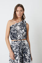 Load image into Gallery viewer, Velvet Camilla Clementine Print One Shoulder Top