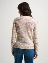 Load image into Gallery viewer, White + Warren Cashmere Camo Waffle Henley
