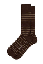 Load image into Gallery viewer, Pantherella Worthington Fine Stripe Socks