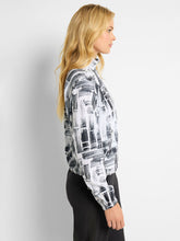 Load image into Gallery viewer, Nic + Zoe City Blocks Tech Stretch Popover