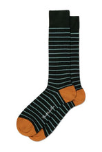 Load image into Gallery viewer, Pantherella Downe Fine Stripe Socks