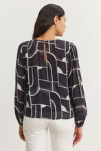 Load image into Gallery viewer, Velvet Bauhaus Print Desta Blouse