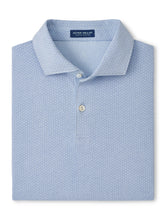 Load image into Gallery viewer, Peter Millar Albatross Diamond Cotton-Blend Pique Polo
