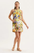Load image into Gallery viewer, Tyler Boe Ella Chartruse Print Dress