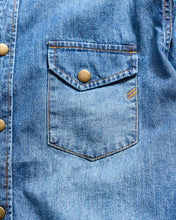 Load image into Gallery viewer, Billy Reid Shoals Denim Shirt