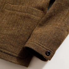 Load image into Gallery viewer, Billy Reid Wool Herringbone Chore Coat