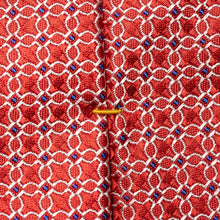 Load image into Gallery viewer, Eton Geometric Woven Silk Tie
