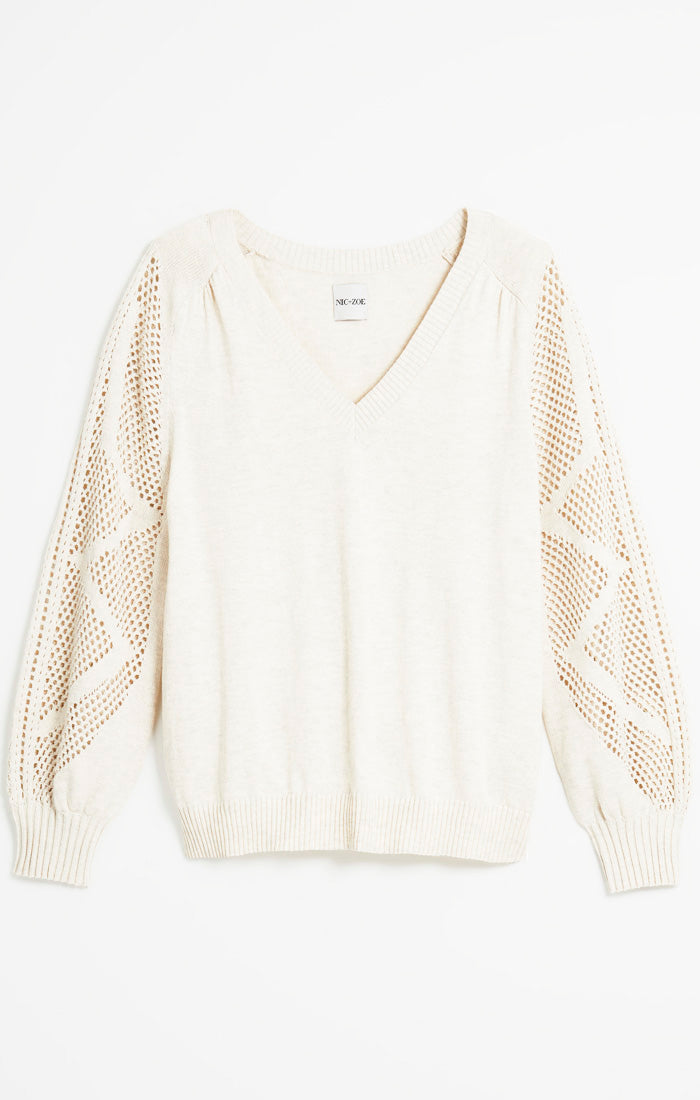 Zoe Cable-Knit Sweater