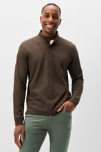 Load image into Gallery viewer, Johnnie-O Cotton Blend Herringbone Henley