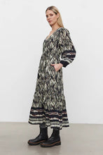 Load image into Gallery viewer, Velvet Ikat Catherine Dress
