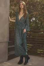 Load image into Gallery viewer, Velvet Flora Print Isabela Dress