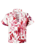 Load image into Gallery viewer, Finley Kyoto Floral Suki Popover Top