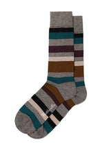 Load image into Gallery viewer, Pantherella Jackson Block Stripe Socks