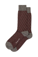 Load image into Gallery viewer, Pantherella Kingsley Diamond Check Socks