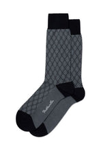 Load image into Gallery viewer, Pantherella Kingsley Diamond Check Socks